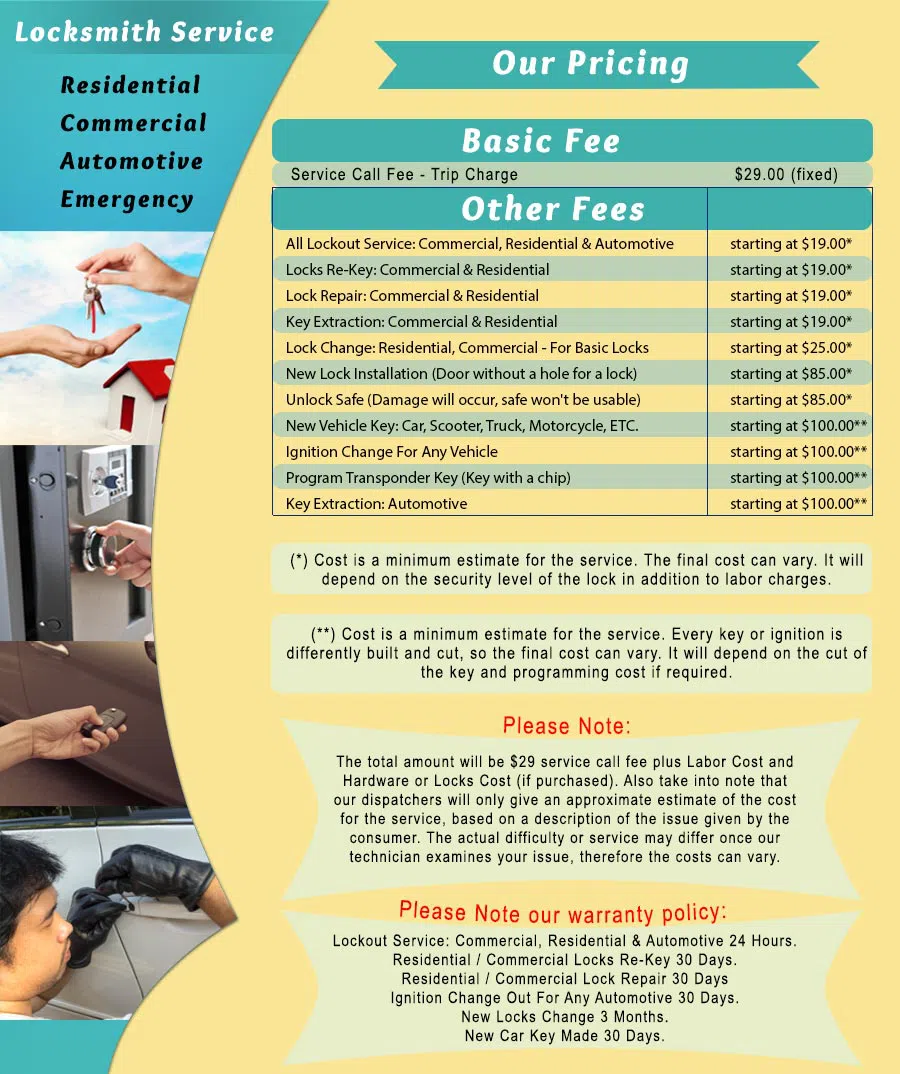 Town Center Locksmith Shop Warren, MI 586-353-1140